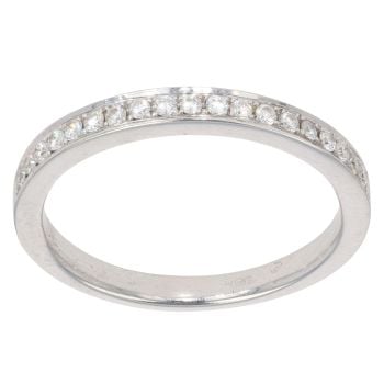 18ct White Gold 0.20ct Diamond Eternity Ring