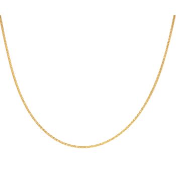 22ct Yellow Gold Spiga Fancy Chain 20"