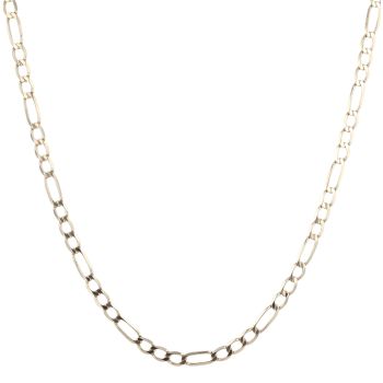 9ct Yellow Gold Figaro Chain 18"