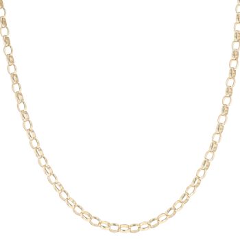 9ct Yellow Gold Belcher Chain 22"
