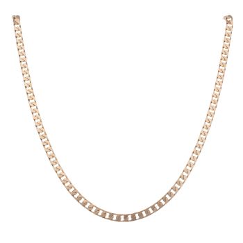 9ct Yellow Gold Curb Chain 20"