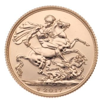 2017 Elizabeth II Full Sovereign Coin