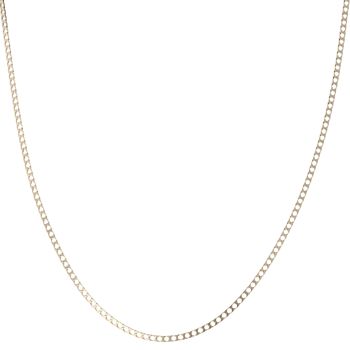 9ct Yellow Gold Curb Chain 20"