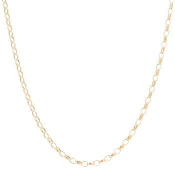9ct Yellow Gold Belcher Chain 18"