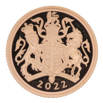 2022 Elizabeth II UK Full Sovereign Coin Boxed