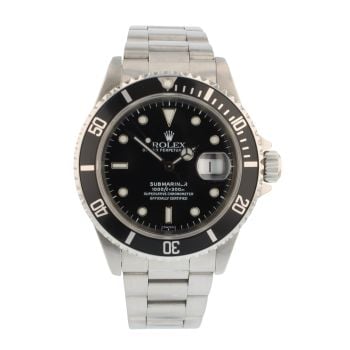 Rolex Submariner Pre Owned Watch Ref 16610