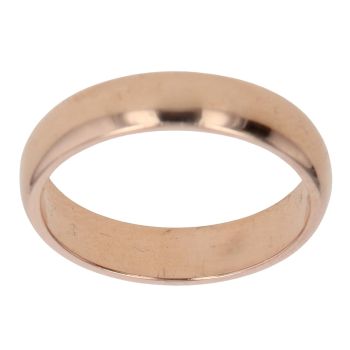18ct Yellow Gold Plain Wedding Band 4mm