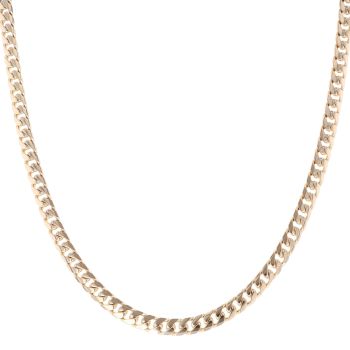 9ct Yellow Gold Curb Chain 20"