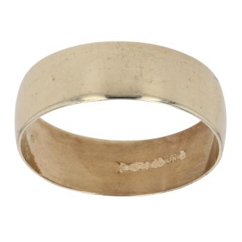 9ct Yellow Gold 5.8mm Wedding Band