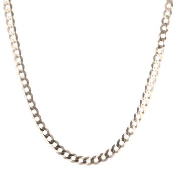 9ct Yellow Gold Curb Chain 20"