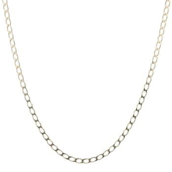 9ct Yellow Gold Curb Chain 20"
