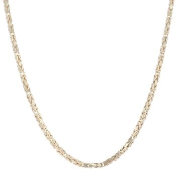 9ct Yellow Gold Byzantine Chain 26"