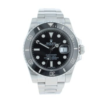 Rolex Submariner Pre Owned Watch Ref 116610LN