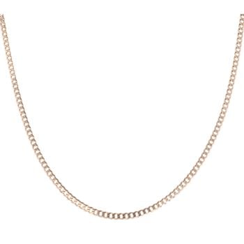 9ct Yellow Gold Curb Chain 18"
