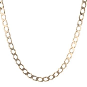 9ct Yellow Gold Curb Chain 24"