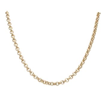 9ct Yellow Gold Belcher Chain 24"