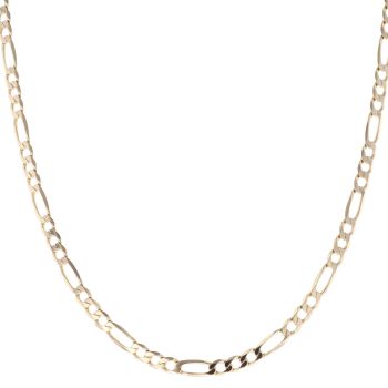 9ct Yellow Gold Figaro Chain 20"