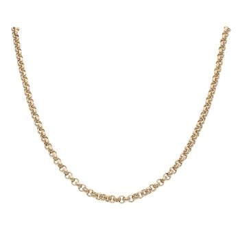 9ct Yellow Gold Belcher Chain 20"