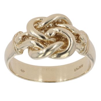 9ct Yellow Gold Knot Ring