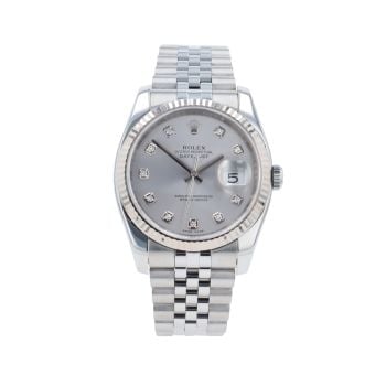 Rolex Datejust Pre Owned Watch Ref 116234