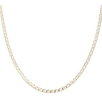 9ct Yellow Gold Anchor Chain 18"