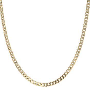 18ct Yellow Gold Curb Chain 20"