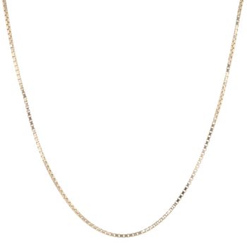9ct Yellow Gold Box Chain 22"