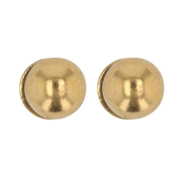 22ct Yellow Gold Ball Stud Earrings