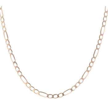 9ct Yellow Gold Figaro Chain 20"