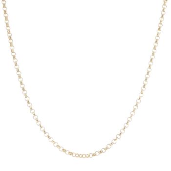 9ct Yellow Gold Belcher Chain 22"