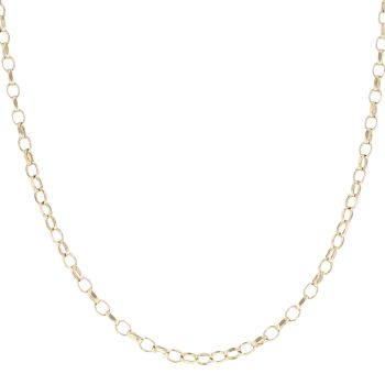 9ct Yellow Gold Belcher Chain 22"