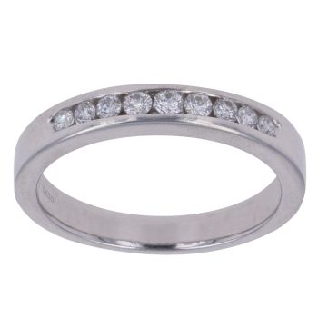 18ct White Gold 0.30ct Brilliant Cut Diamond Eternity Ring