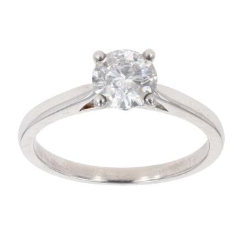 Platinum 1.00ct Diamond Solitaire Ring
