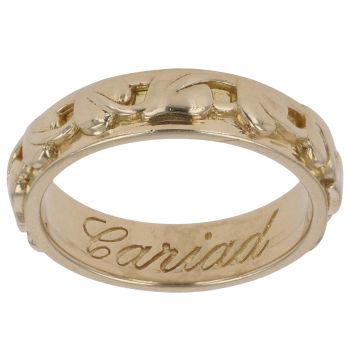 18ct Yellow Gold Tree Of Life Clogau Ring
