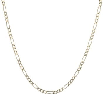 9ct Yellow Gold Figaro Chain 18"