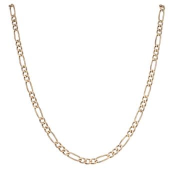 9ct Yellow Gold Figaro Chain 20"