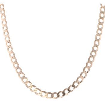 9ct Yellow Gold Curb Chain 20"