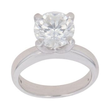 Platinum 2.00ct Brilliant Cut Diamond Solitaire Ring