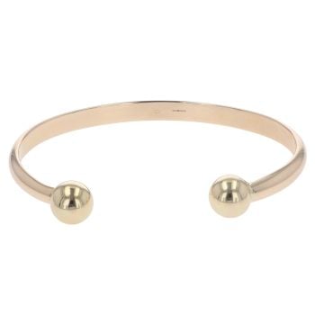 9ct Yellow Gold Torque Bangle