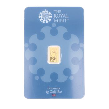 1g The Royal Mint Ingot Sealed