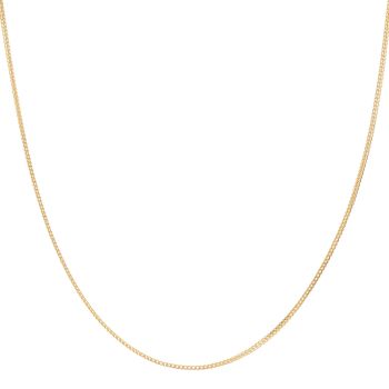 22ct Yellow Gold Foxtail Chain 18"