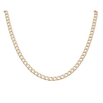 9ct Yellow Gold Curb Chain 24"