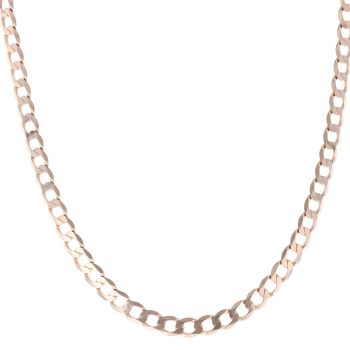 9ct Yellow Gold Curb Chain 20"