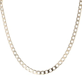 9ct Yellow Gold Curb Chain 20"