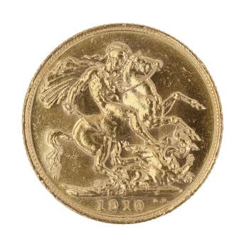 1910 Edward VII Full Sovereign Coin