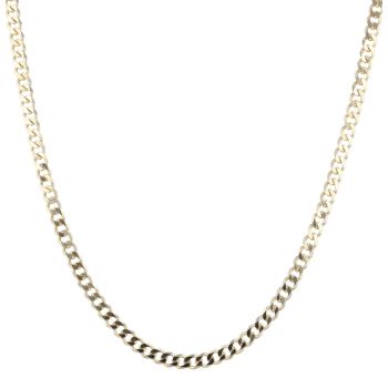 9ct Yellow Gold Curb Chain 24"