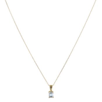 18ct Yellow Gold 0.60ct Diamond Pendant and Chain