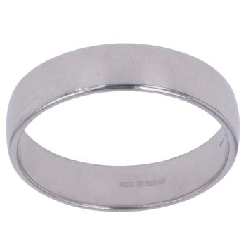 Platinum Wedding Band 4mm