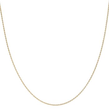 18ct Yellow Gold Rope Chain 18"