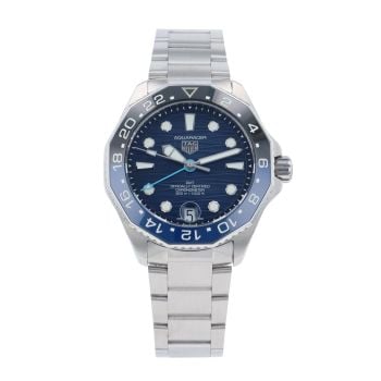 Tag Heuer Aquaracer GMT Pre Owned Watch Ref WBP5114